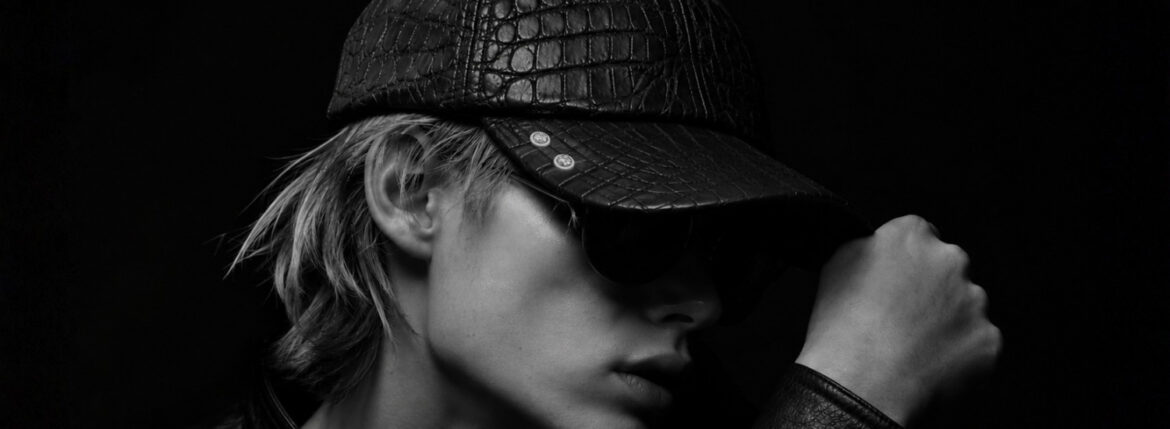 THE LINE CROCODILE CAP / 存在は、主張しない。 Presence Remains. — イサムカタヤマバックラッシュ ザライン クロコダイル キャップ JAPAN 日本 愛知 名古屋 Alto e Diritto altoediritto アルトエデリット