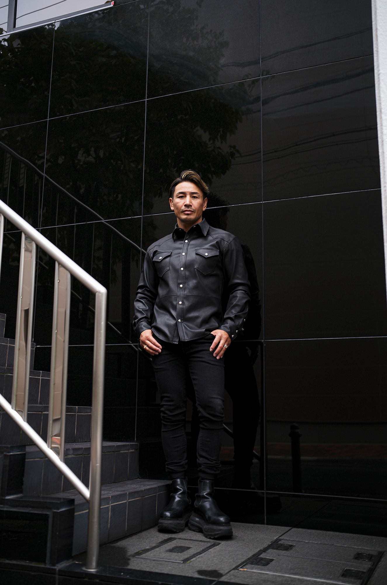 UNFADING VULTURE　STRETCH LAMB LEATHER SHIRT / PRE-ORDER OPEN — 2026.7.18 (Sat) – 2026.8.9 (Sun) JAPAN 日本 愛知 名古屋 Alto e Diritto altoediritto アルトエデリット