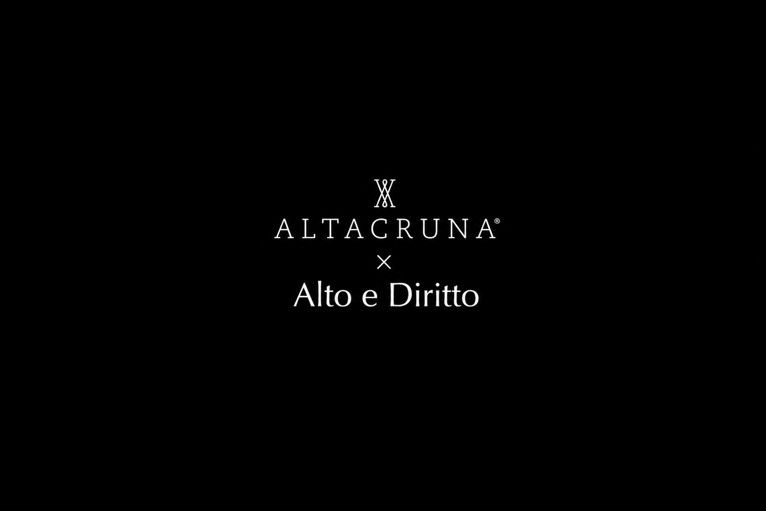 Alto e Diritto × ALTACRUNA アルトエデリット アルタクルーナ JAPAN 日本 愛知 名古屋 Alto e Diritto altoediritto アルトエデリット