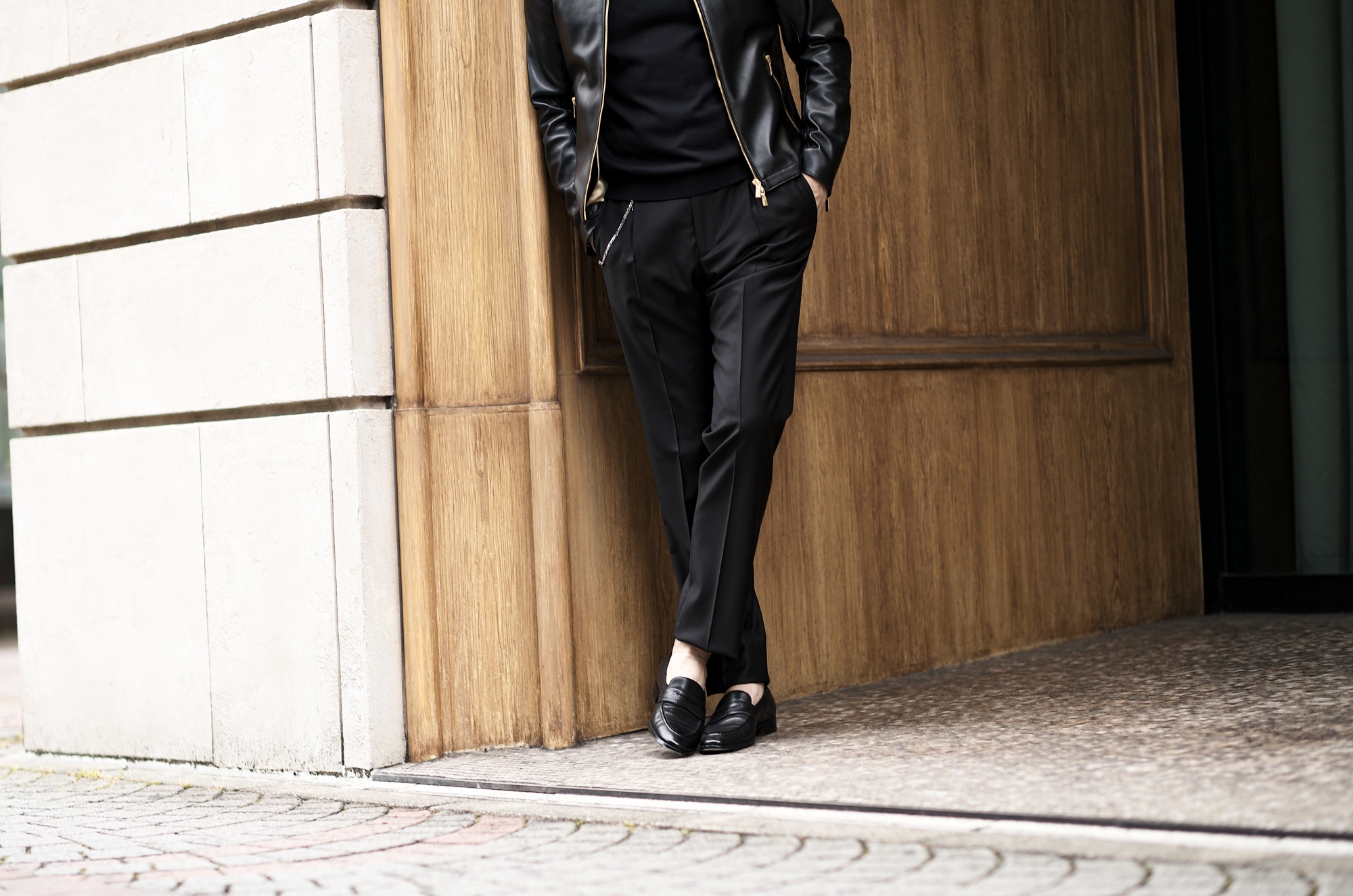 — Alto e Diritto × BERWICH × Loro Piana “BERTO” / もう一度、同じ黒を。 — 2027SS PRE-ORDER OPEN. JAPAN 日本 アルトエデリット ベルウィッチ ロロピアーナ ベルト JAPAN 日本 愛知 名古屋 スラックス ワンプリーツ