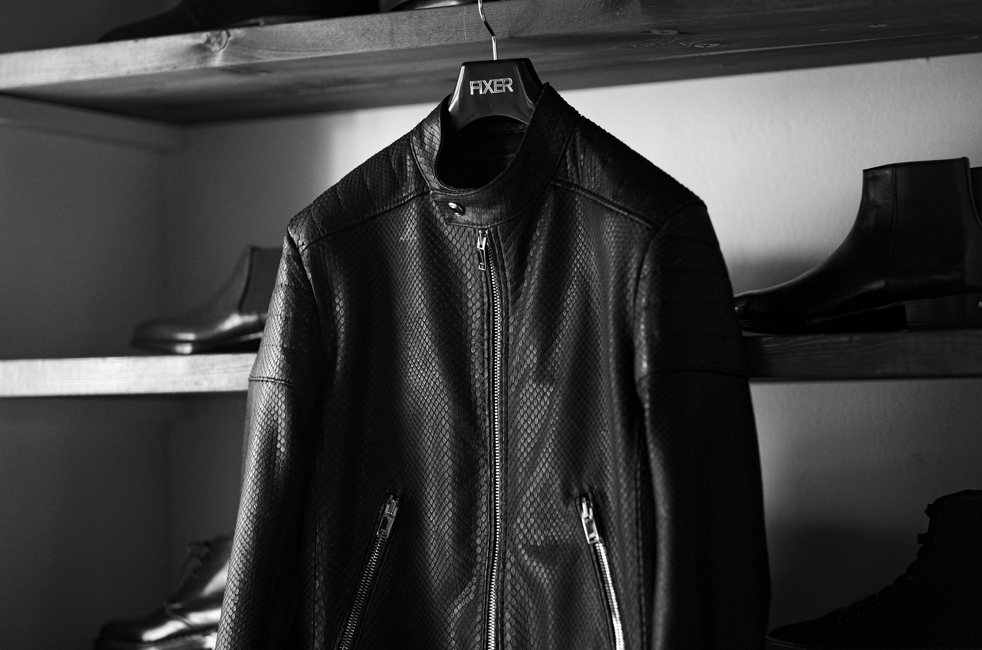 FIXER BESPOKE / 再び、扉を開く。— JAPAN 日本 愛知 名古屋 Alto e Diritto altoediritto アルトエデリット フィクサービスポーク レザージャケット ライダースジャケット シングルライダース ダブルライダース
