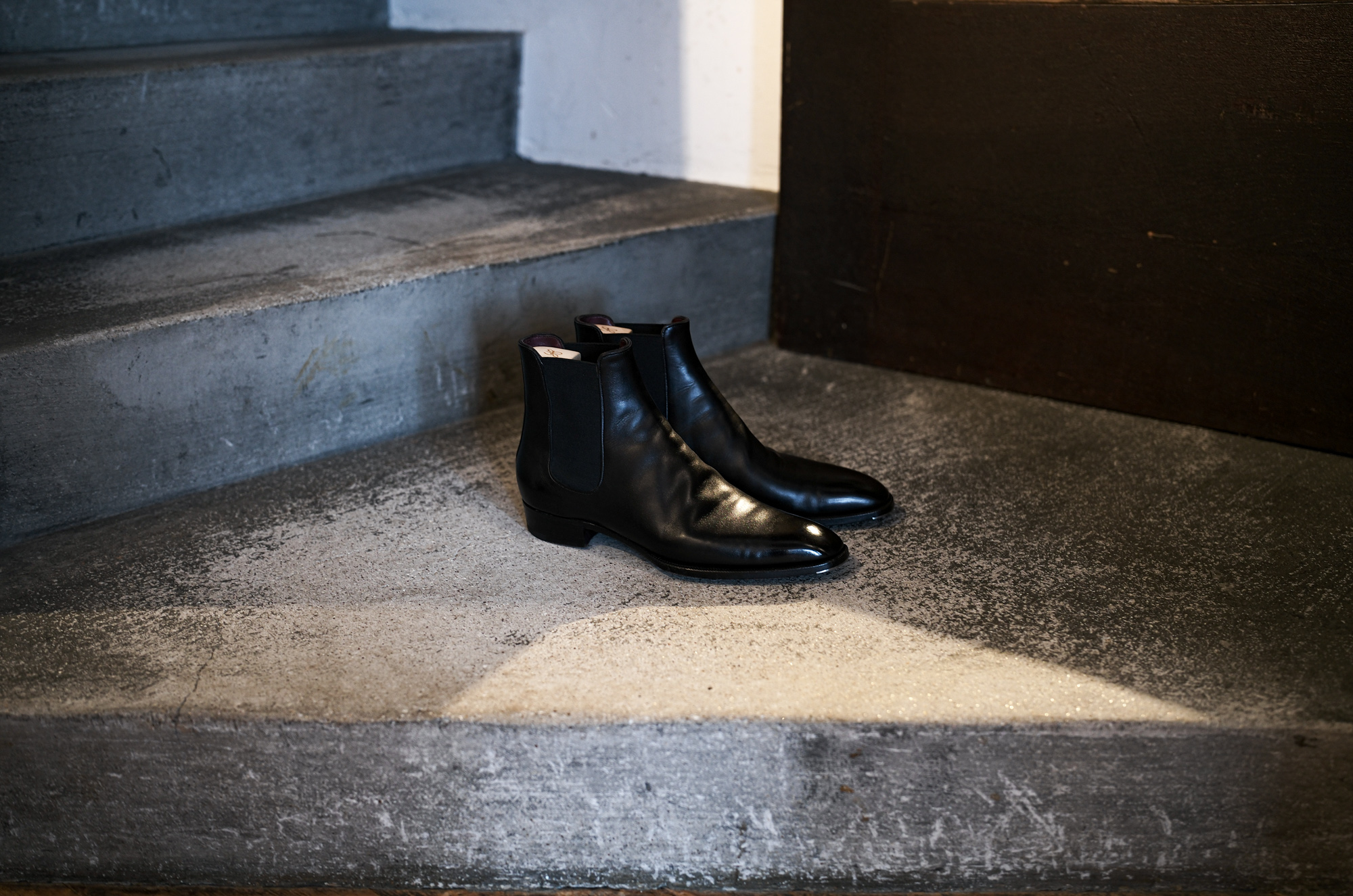 — THE CARE OF TIME. #02 / YOHEI FUKUDA / WHOLE CUT CHELSEA BOOT — ヨウヘイフクダ MTO ビスポーク JAPAN 日本 愛知 名古屋 Alto e Diritto altoediritto アルトエデリット