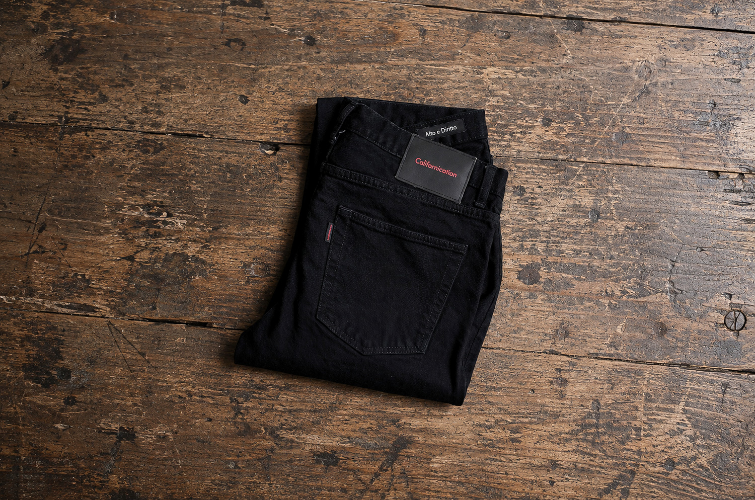— Alto e Diritto × Californication — THE FIRST DROP. — JAPAN 日本 愛知 名古屋 Alto e Diritto altoediritto アルトエデリット カリフォルニケーション デニム ブラックデニム ビンテージデニム 赤耳