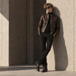 — FIXER F0 / DARK BROWN — 甘さのない、茶。 — BROWN, CUT SHARP. — JAPAN 日本 愛知 名古屋 Alto e Diritto altoediritto アルトエデリット フィクサー レザージャケット ライダースジャケット シングルライダース ダークブラウン