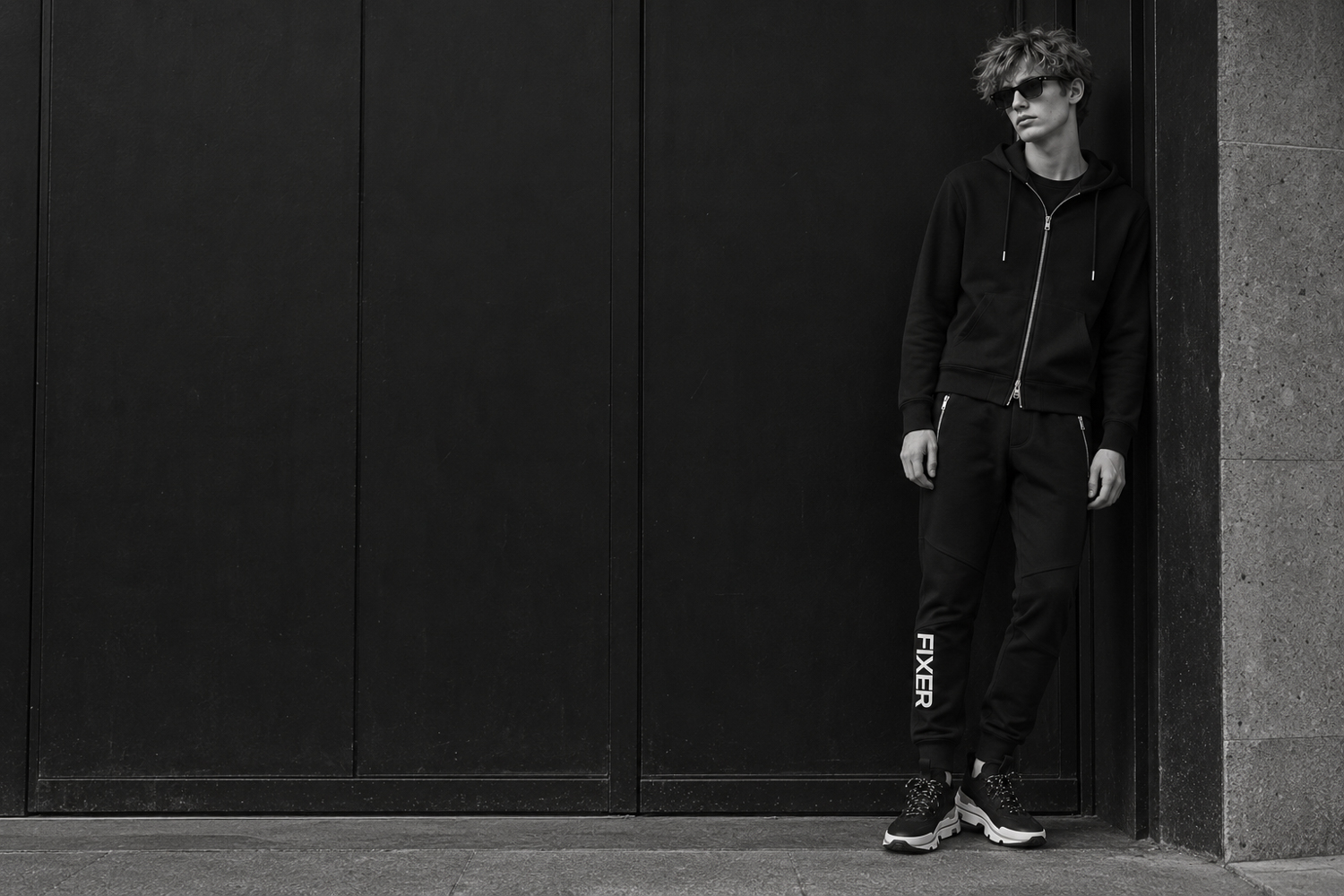 — FIXER TECHNICAL JERSEY — SET IN BLACK. — 2020から続く、黒。— JAPAN 日本 愛知 名古屋 Alto e Diritto altoediritto アルトエデリット フィクサー テクニカルジャージー