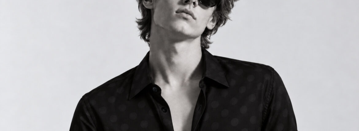 — SAINT LAURENT DOTTED SILK SHIRT — REFINED REBELLION. — サンローラン シャツ ドットシルクシャツ JAPAN 日本 愛知 名古屋 Alto e Diritto altoediritto アルトエデリット