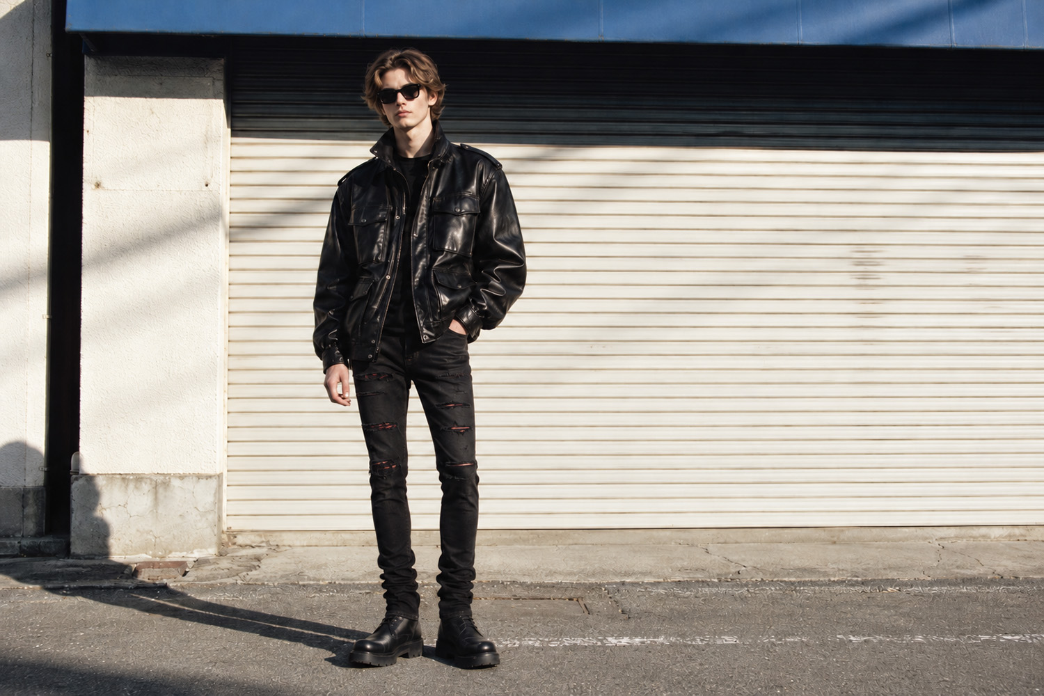 — VINTAGE RIDERS / AMIRI — HIS OWN BLACK. — ヴィンテージライダース アミリ デニム JAPAN 日本 愛知 名古屋 Alto e Diritto altoediritto アルトエデリット
